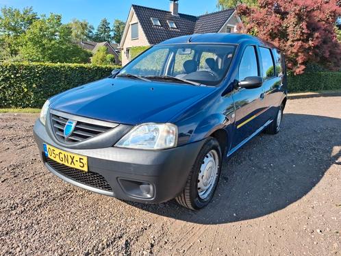 Dacia Logan 1.4 MCV 55KW 5P 2008 Blauw, Auto's, Dacia, Bedrijf, Logan, ABS, Airbags, Trekhaak, Benzine, D, Stationwagon, Handgeschakeld