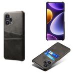 Backcover + Screenprotector voor Xiaomi Poco F5 5G _ Zwart, Verzenden, Nieuw, Hoesje of Tasje