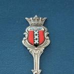 verzilverd lepeltje Amsterdam (90 Alpacca), Ophalen of Verzenden