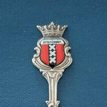 verzilverd lepeltje Amsterdam (90 Alpacca) beschikbaar voor biedingen