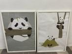 Schilderij panda afbeelding, Ophalen, Minder dan 50 cm, Gebruikt, 50 tot 75 cm