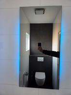 Spiegel met licht., Huis en Inrichting, Woonaccessoires | Spiegels, Ophalen, Minder dan 50 cm, Zo goed als nieuw, Minder dan 100 cm