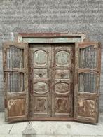 Fantastische Indiase poort oude deuren India, 120 cm of meer, Overige typen, Ophalen of Verzenden, Zo goed als nieuw