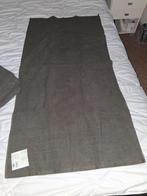Badhanddoek - 140 x 70 - donker grijs - Nieuw!, Ophalen of Verzenden, Nieuw, Grijs, Overige typen