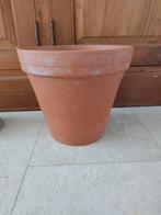 Terra cotta bloempot B22x H23cm, Tuin en Terras, Bloempotten, Rond, Zo goed als nieuw, Ophalen, Minder dan 40 cm