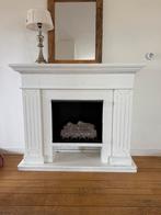 Prachtige open haard / sfeerhaard schouw gelhaard, Ophalen, Zo goed als nieuw, Vrijstaande haard, Elektrische haard