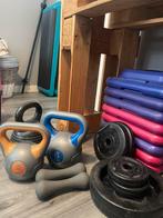 Ophalen Zaandam Steps barbell pump power kettlebells, Sport en Fitness, Ophalen, Zo goed als nieuw, Kettlebell