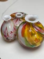 Fidrio vaasjes - set van 3, Huis en Inrichting, Woonaccessoires | Vazen, Overige kleuren, Ophalen of Verzenden, Minder dan 50 cm
