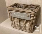 Manden voor de badkamer en toilet, Verzenden, Nieuw, Riet, Mand