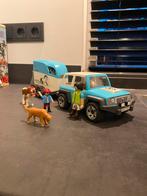 Playmobiel country auto met paardentrailer, Ophalen, Zo goed als nieuw