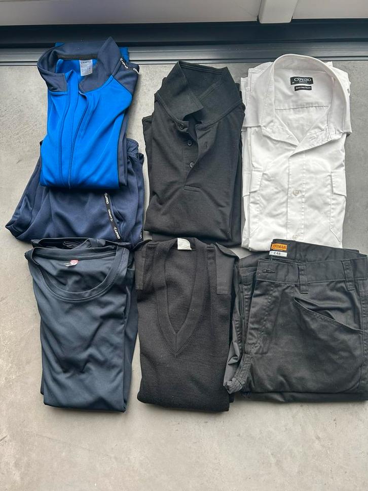 Kledingpakket Uniformberoepen maat M, Doe-het-zelf en Verbouw, Veiligheidskleding, Zo goed als nieuw, Ophalen of Verzenden