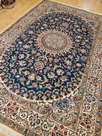 Vintage handgeknoopt perzisch tapijt nain 300x201, Info@SlatsAntiek.nl, Perzisch, 200 cm of meer, Ophalen of Verzenden