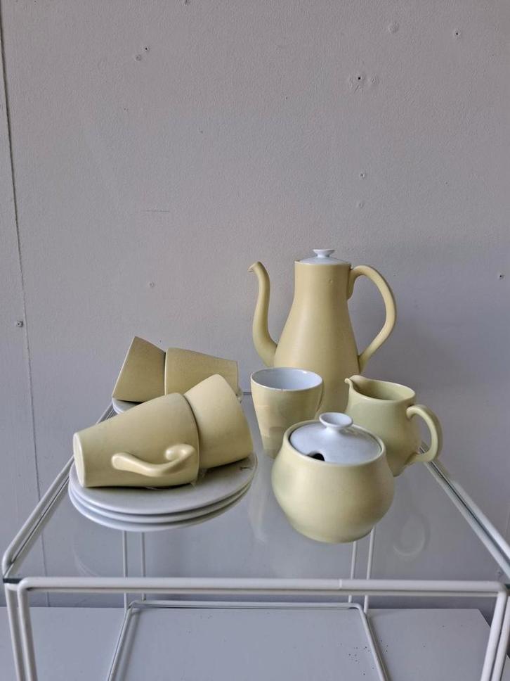 Goedewagen servies jaren 50 Gouda Holland vintage, Antiek en Kunst, Antiek | Servies compleet, Ophalen of Verzenden