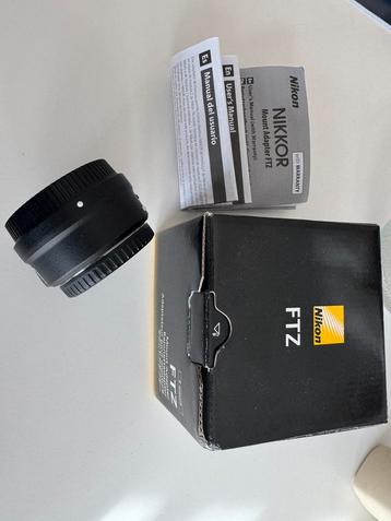 Nikon FTZ adapter zo goed als nieuw! beschikbaar voor biedingen