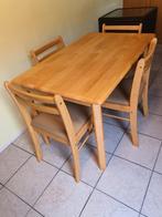 Eettafel set, ontbijthoek, Huis en Inrichting, Ophalen, Zo goed als nieuw, 4 tot 6 stoelen