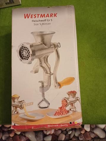 Westmark Vleesmolen, gehaktmolen Gr 5 - Nieuw in doos! beschikbaar voor biedingen
