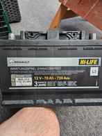 Renault Hi-Life Accu 12V - 70Ah - 720A, Auto-onderdelen, Ophalen of Verzenden, Gebruikt, Renault