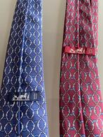 1 HERMES stropdas in kleur rood, Kleding | Heren, Stropdassen, Nieuw, Hermes, Met patroon, Verzenden