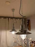 Ikea scheepslampen 2 stuks, Huis en Inrichting, Lampen | Hanglampen, Ophalen, Gebruikt, Glas, Minder dan 50 cm