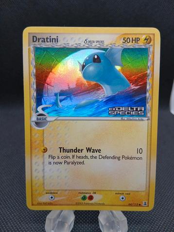 Dratini Delta Species Foil - Zeldzame Pokémonkaart! beschikbaar voor biedingen
