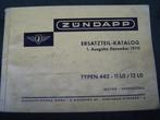 Zündapp typ 442 automatic 1970 ersatzteil katalog, Ophalen of Verzenden, Gebruikt