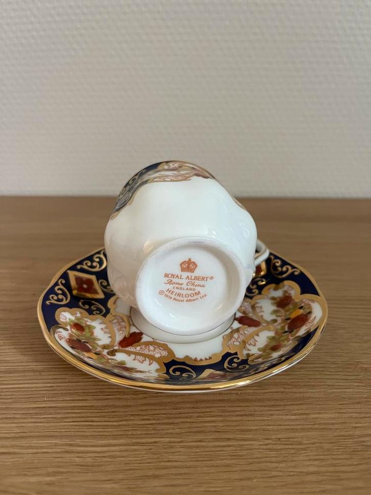 Royal Albert Heirloom Kop en Schotel, Antiek en Kunst, Antiek | Servies los, Ophalen