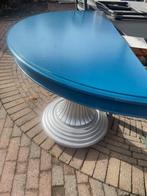 Halve Ronde Tafel iets voor in een Man Cave jaren 60, Huis en Inrichting, Ophalen, Gebruikt, Rond, Tot twee personen