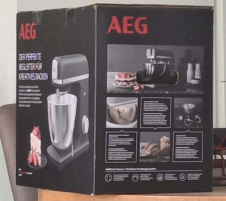 AEG keukenmachine nieuw, Witgoed en Apparatuur, Keukenmixers, Nieuw, 4 liter of meer, Ophalen of Verzenden