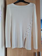Guess dames top - crèmekleurig met veter, Kleding | Dames, Tops, Ophalen of Verzenden, Zo goed als nieuw, Beige, Zonder mouw