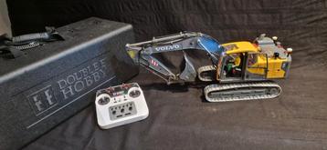 Volvo EC160E kraan double e hobby. Tamiya wedico lesu 1 14  beschikbaar voor biedingen