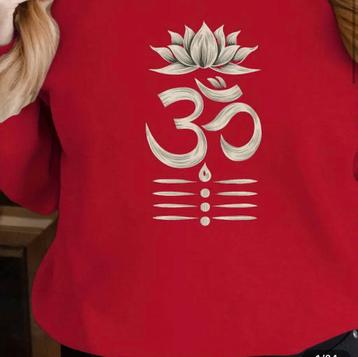 Warme Rode Sweatshirt. Maat M beschikbaar voor biedingen