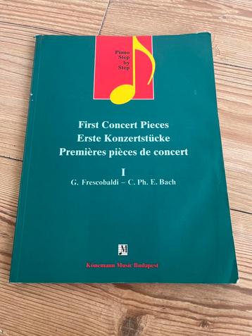 Piano Step by Step - First Concert Pieces beschikbaar voor biedingen