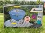 NIEUW BBQ - Landmann tafelbarbecue houtskool Piccolino blauw, Tuin en Terras, Houtskoolbarbecues, Ophalen, Nieuw