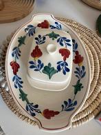 Boerenbont botervloot en schaal, Ophalen of Verzenden