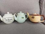 Theepotten, 3 stuks, Douwe Egberts en Pickwick, Overige typen, Ophalen of Verzenden, Overige stijlen, Glas