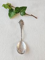 Fraai bewerkte zilveren lepel met zeilschip., Antiek en Kunst, Antiek | Bestek, Ophalen of Verzenden