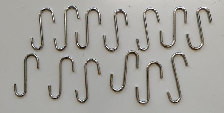 Te Koop: 13 S haken, nieuw.  , Huis en Inrichting, Keuken | Keukenbenodigdheden, Nieuw, Ophalen of Verzenden