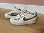 Z.g.a.n. Nike Air Force 1 sneakers / gympen met leopard, 38, Wit, Nike, Ophalen of Verzenden, Sneakers of Gympen