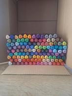 Decotime Twinmarkers,Driehoek,Alcohol Markers,106 Stuks!!!, Hobby en Vrije tijd, Tekenen, Ophalen of Verzenden, Zo goed als nieuw