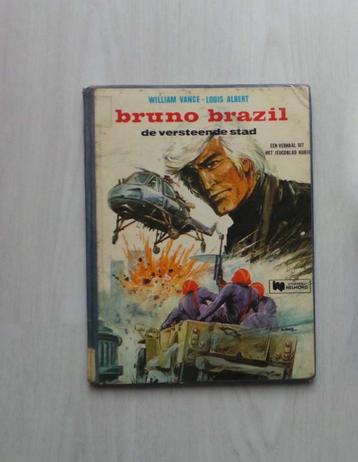 Verhaal uit Kuifje: De versteende stad Bruno Brazil