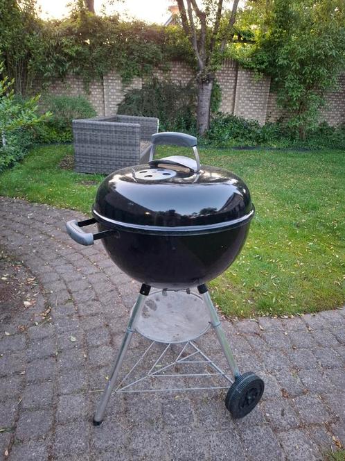 Weber Bar-B Kettle 47 centimeter Zwart, Tuin en Terras, Houtskoolbarbecues, Gebruikt, Ophalen
