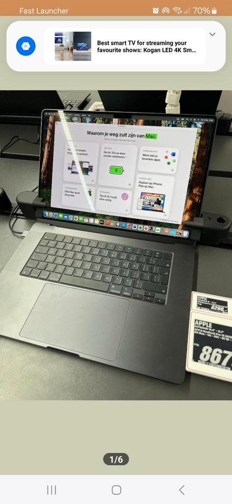 Apple Macbook PRO 2000 16 inch 1TB - i9 - 32GB ZGAN, Computers en Software, Chromebooks, Zo goed als nieuw, 16 inch of meer, 256 GB of meer
