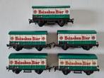 5 Fleischmann H0 NS Heineken wagons 5026