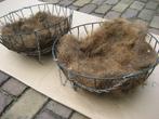 Hangmanden hanging baskets kokos inlegvel Ø 36 diepte 16 cm, Minder dan 30 cm, Minder dan 60 cm, Rond, Zo goed als nieuw