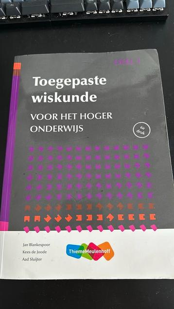 Toegepaste wiskunde deel 1 beschikbaar voor biedingen