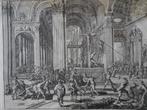 Gravure Beeldenstorm Vlaanderen en Brabant J. Luyken 1679, Antiek en Kunst, Kunst | Etsen en Gravures, Verzenden