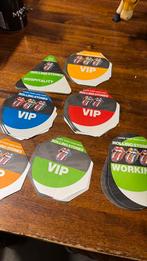 Rolling Stones afgekeurde misprints working VIP plakpassen