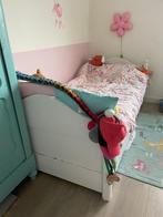 Massief grenen kinderbed, Kinderen en Baby's, Kinderkamer | Bedden, Gebruikt, Lattenbodem, 85 tot 100 cm, Ophalen