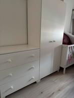 Babykamer: kledingkast,commode en bed incl. Aerosleep matras, Gebruikt, Jongetje of Meisje, Ophalen