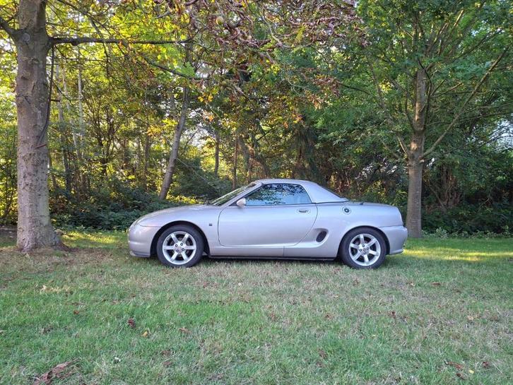 MG F 1.8 I 1998 Grijs, Auto's, MG, Particulier, F, Benzine, Cabriolet, Handgeschakeld, Geïmporteerd, Zilver of Grijs, Zwart, Achterwielaandrijving